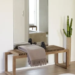 Fritz Hansen Benches*Cutter bench, Teak Brown