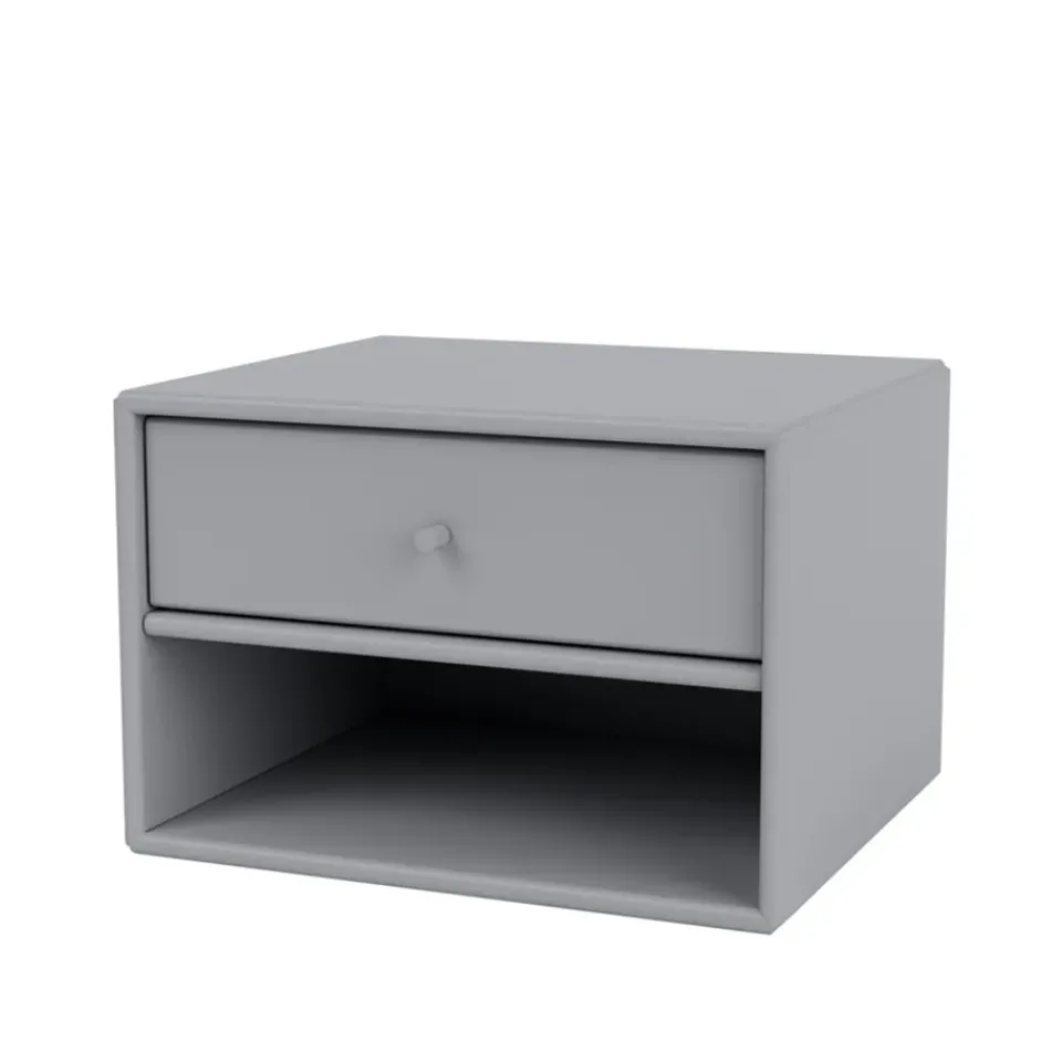 Montana Bedside Tables*Dash bedside table, Graphic 100, incl. suspension cm Grey