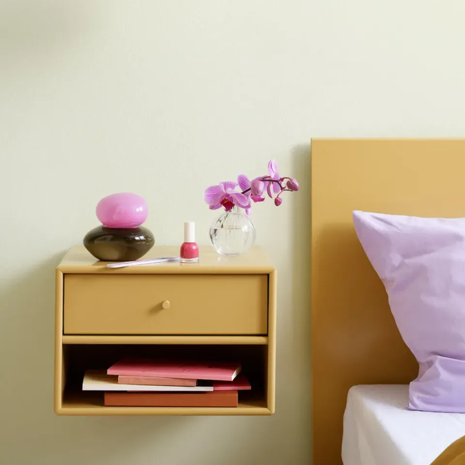 Montana Bedside Tables*Dash bedside table, Hokkaido 162, incl. suspension cm Orange