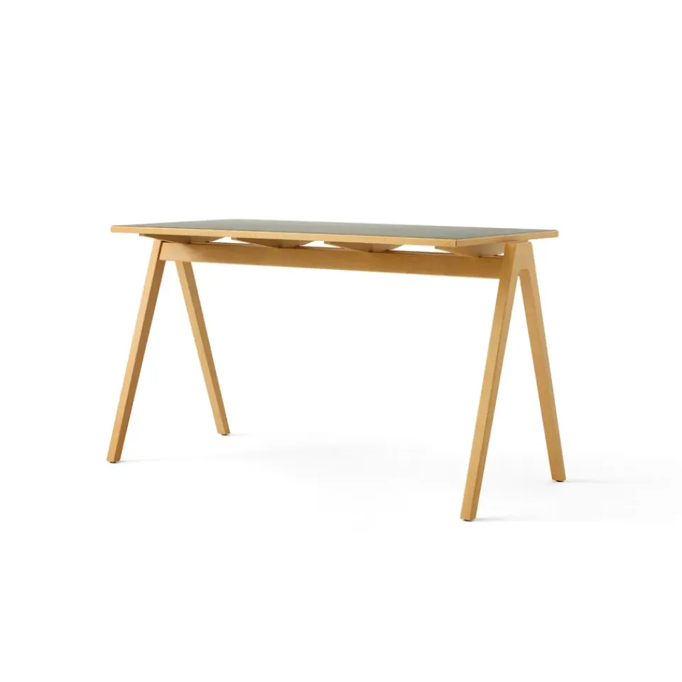 &Tradition Dining Tables*Daystak RD2 dining table 122x71x61 cm, Honey - nano laminate Beige