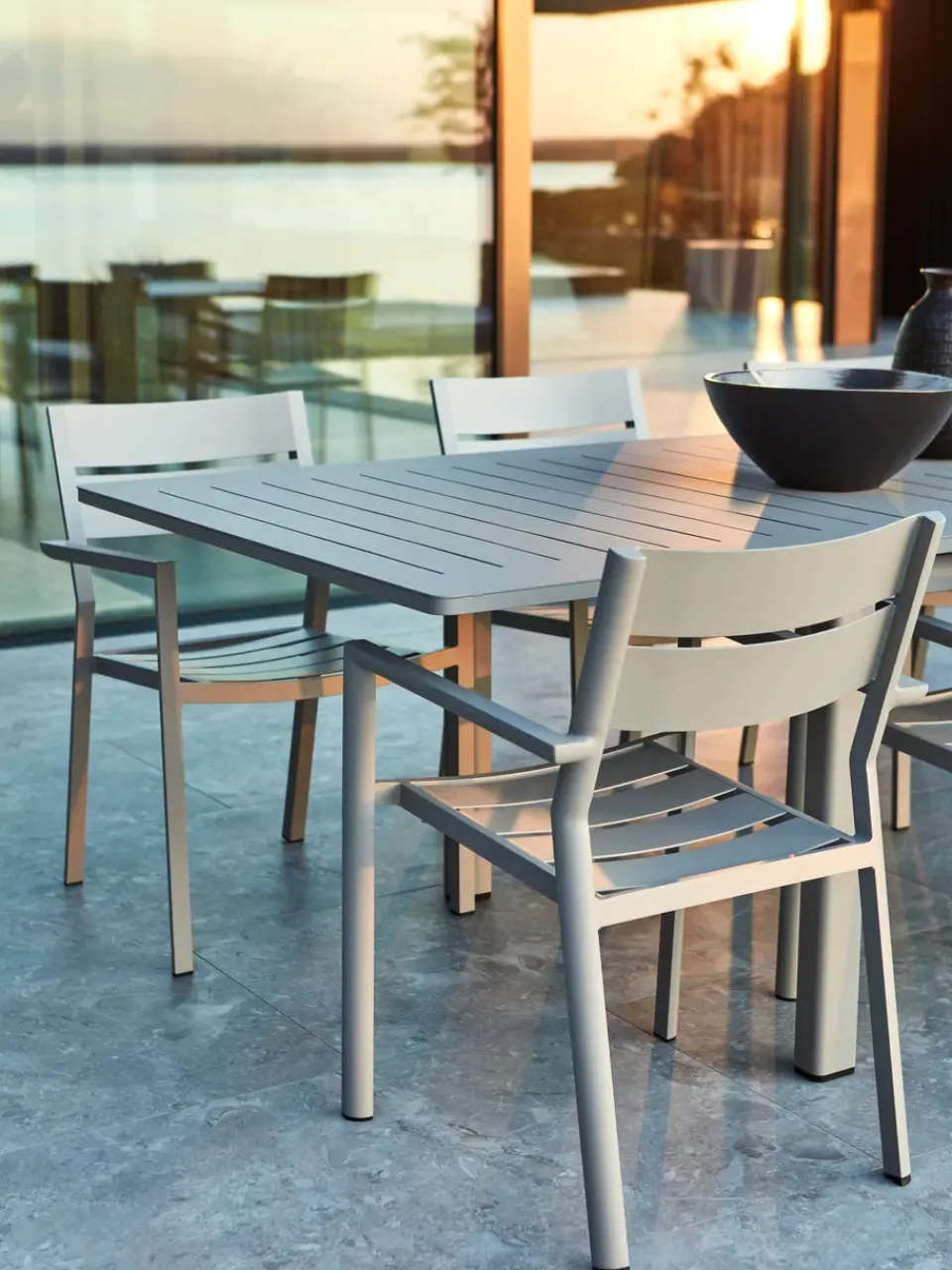 Brafab Seating*Delia armchair, Anthracite Grey