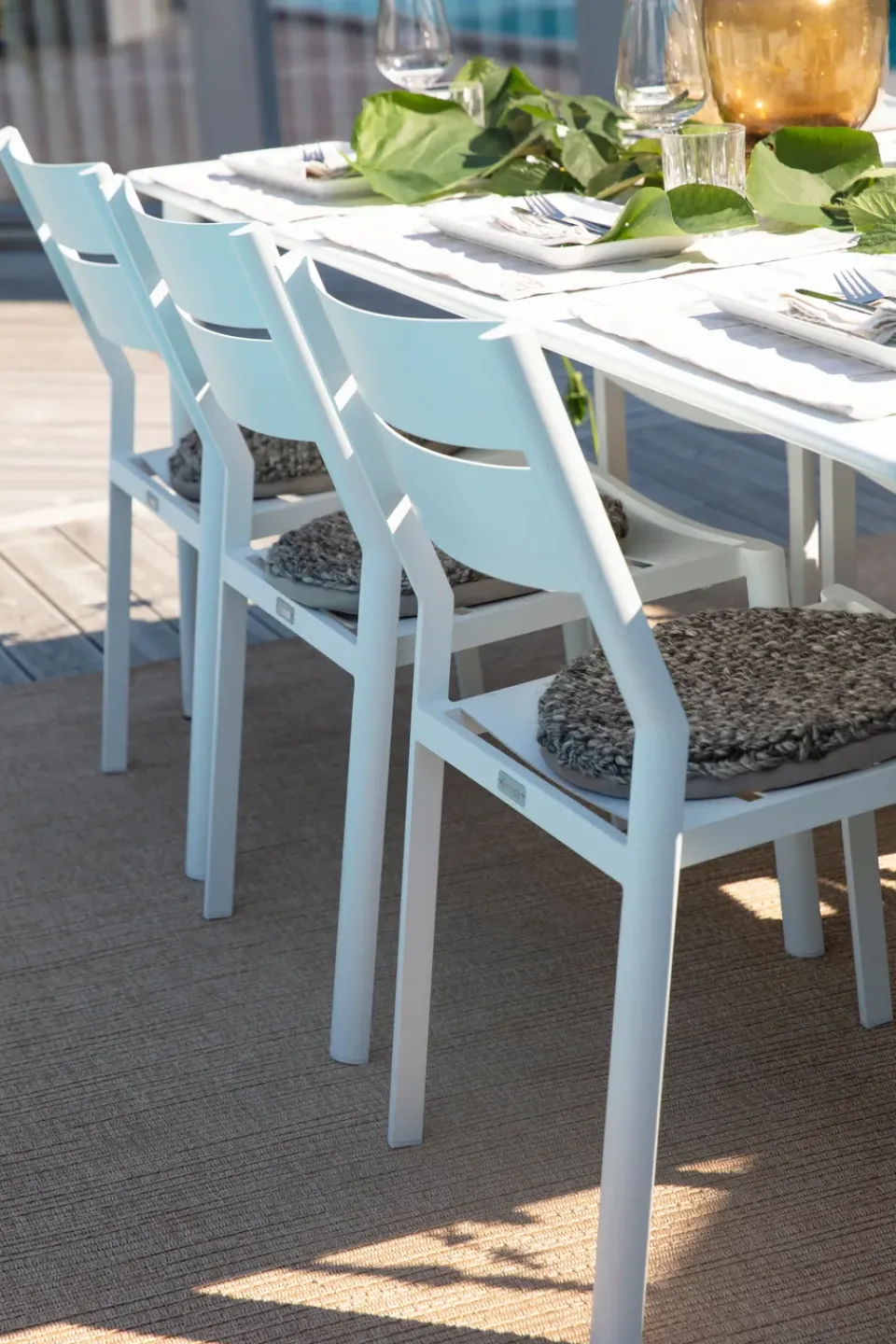 Brafab Balcony Furniture*Delia chair, White