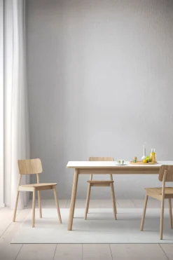 Zweed Dining Tables*Dino 200 dining table, . oak stand. new White