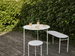 Zone Denmark Garden Sofas & Garden Benches*Disc bench 33x80 cm, Soft Grey