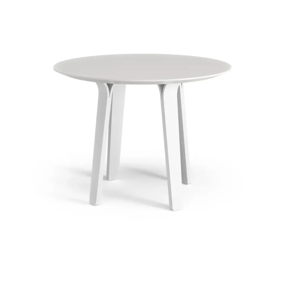 Swedese Dining Tables*Divido dining table, . ø95cm. glazed ash leg White