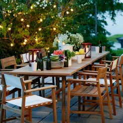 Skargaarden Table For Outdoor Use*Djurö dining table, Teak, 200 cm Brown