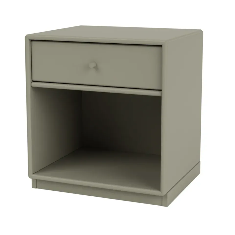 Montana Bedside Tables*Dream bedside table, Fennel 144, base 3cm Green