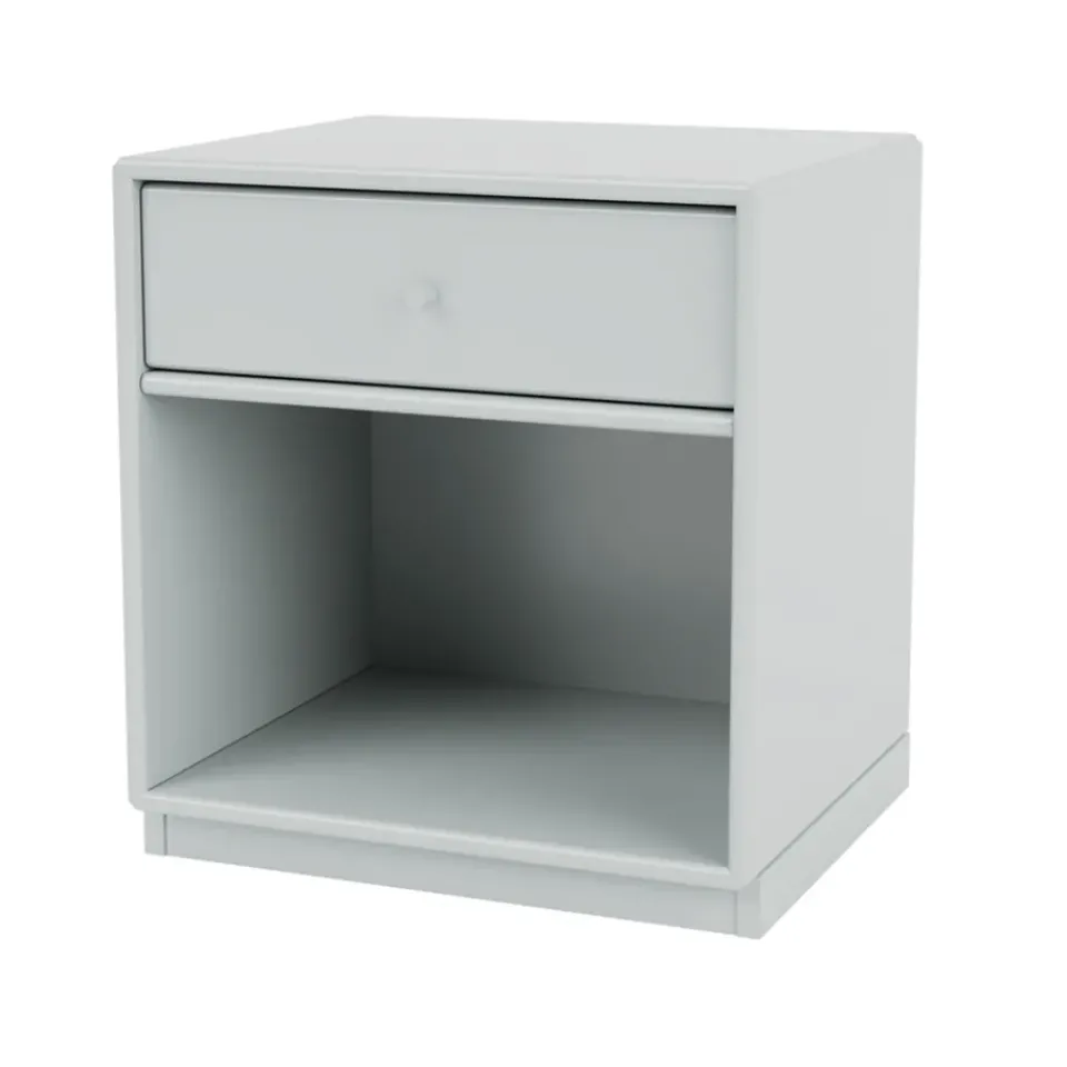 Montana Bedside Tables*Dream bedside table, Oyster 156, base 3cm Blue