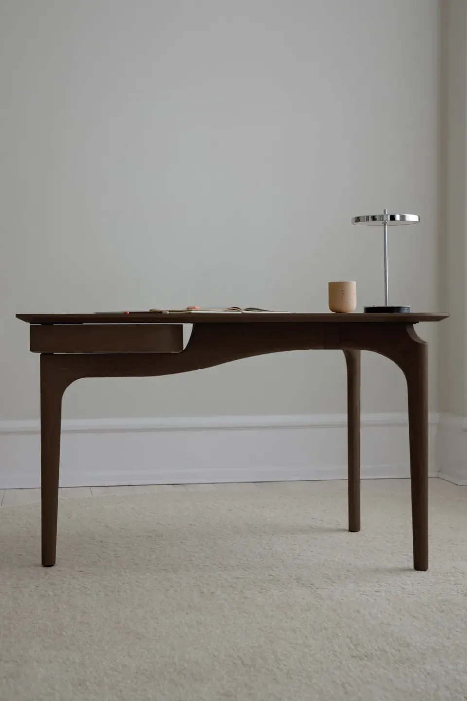 Umage Desks*Duende desk 67.1x130 cm, Dark oak Brown