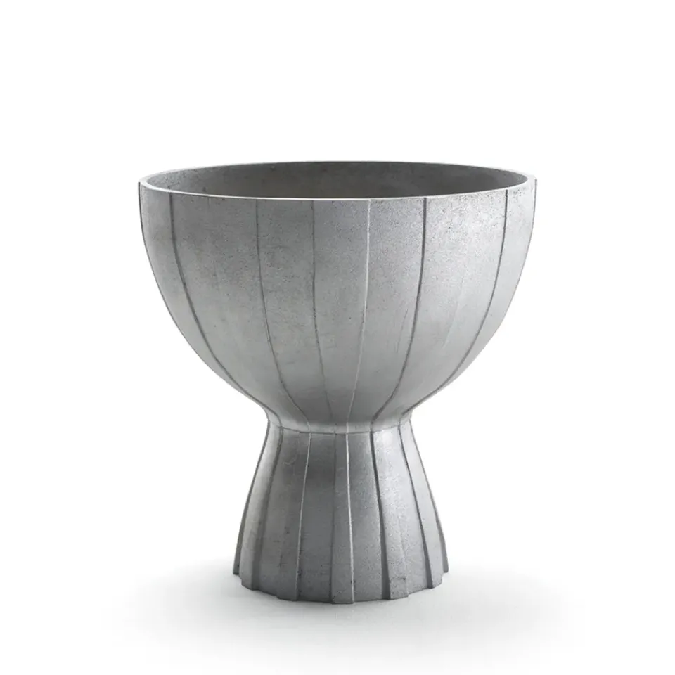 Byarums bruk Garden Details & Accessories*Duett flower urn Ø42 cm, Aluminum Silver-coloured