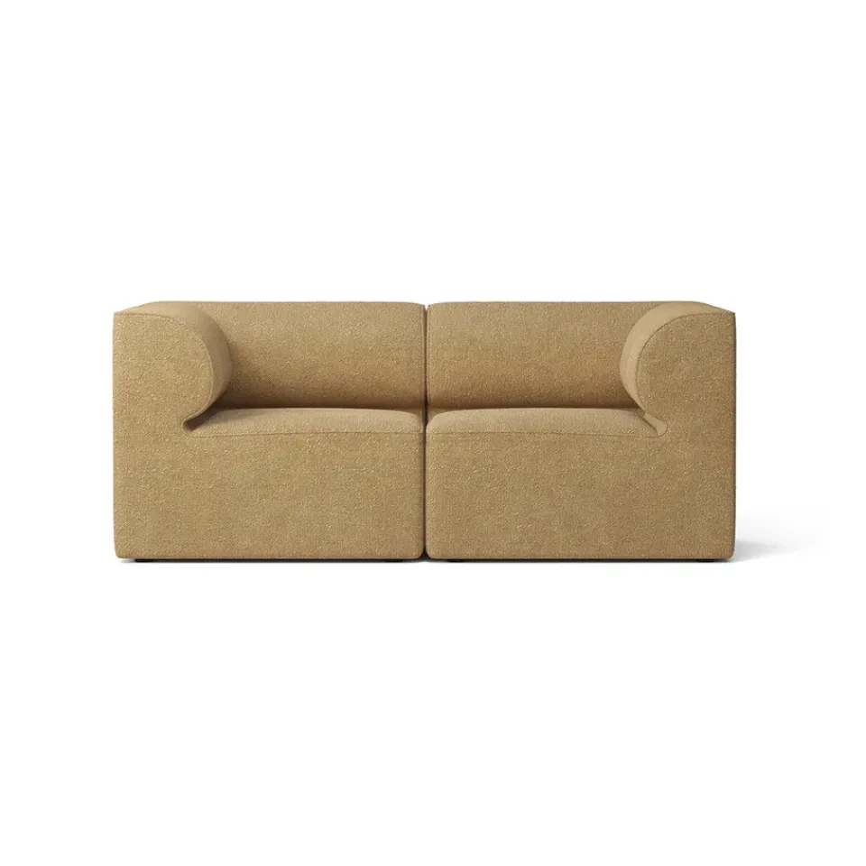 Audo Copenhagen Sofas*Eave 86 modular sofa configuration 1, Audo Bouclé 06 (Gold) Gold-coloured