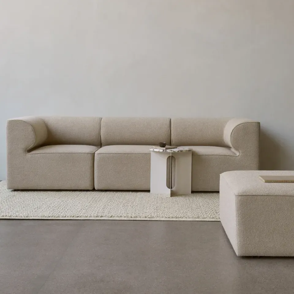 Audo Copenhagen Sofas*Eave 86 modular sofa configuration 2, 3-seat fabric bouclé 02 Beige