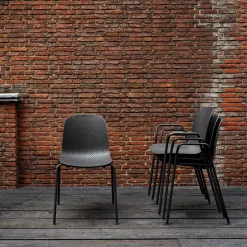 HAY Chairs*13Eighty chair, Soft -graphite Black