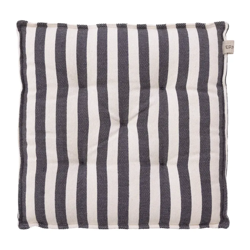ERNST Seat Cushions & Pads*seat cushion 45x45 cm, Nature-dark grey WhiteGrey
