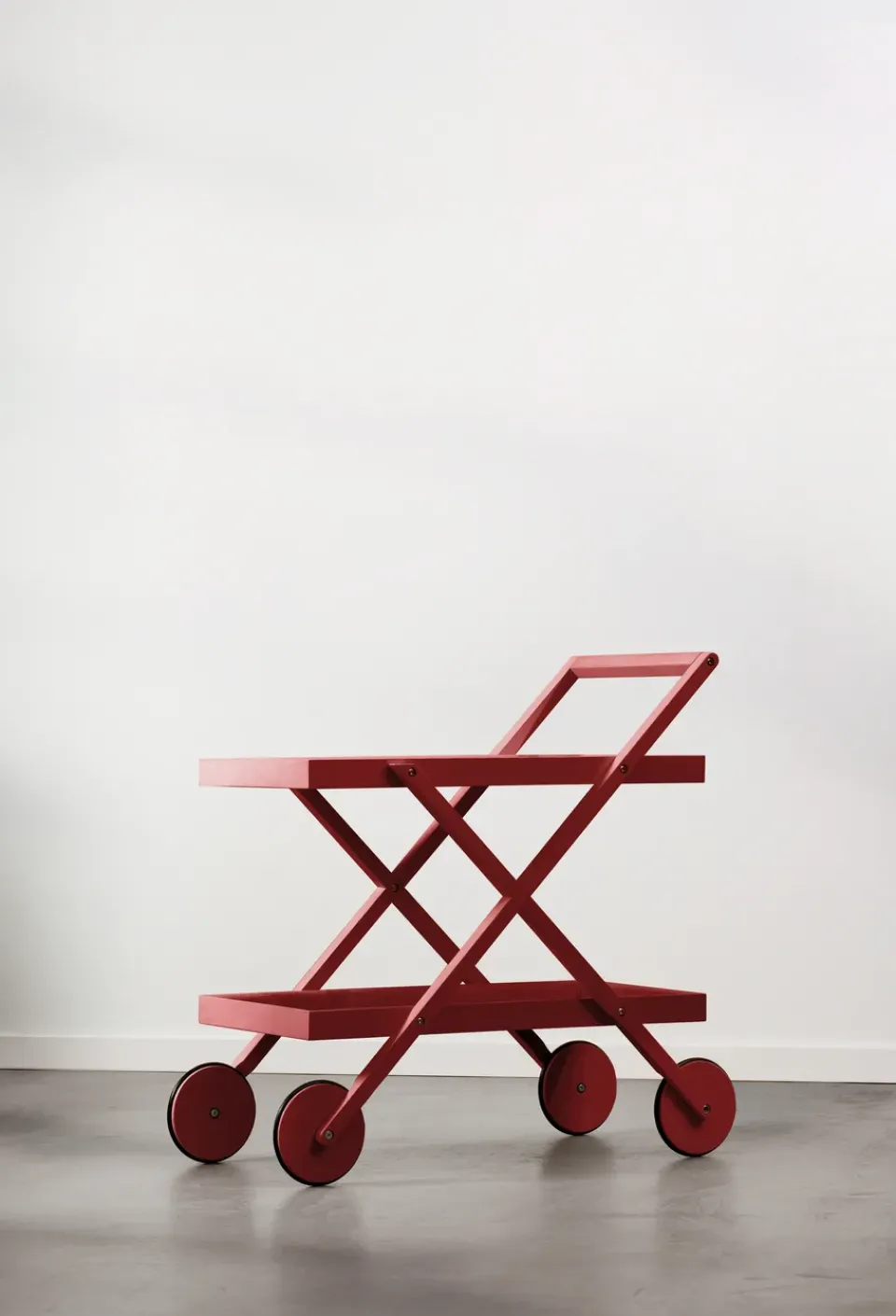 Design House Stockholm Serving Trolleys*Exit serving trolley, Red
