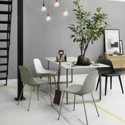 Muuto Chairs*Fiber Side Chair, Grey