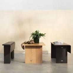 Design House Stockholm Dining Tables*Flip table, 90 cm Black