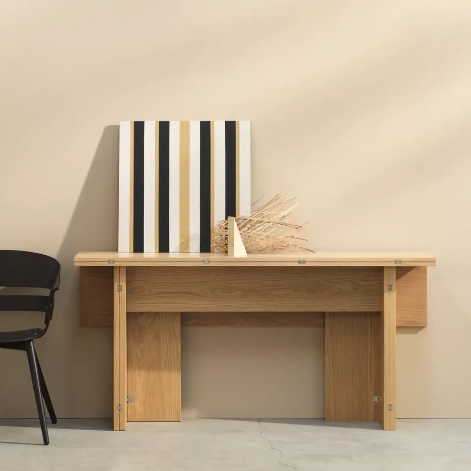 Design House Stockholm Dining Tables*Flip table, Oak 160 cm Beige