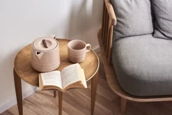 &Tradition Armchairs & Footstools*Fly Chair Sc1, Lightoiled oak + beige fabric BeigeGrey