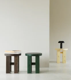 Normann Copenhagen Stools*Fyr stool 45 cm, Dark Brown