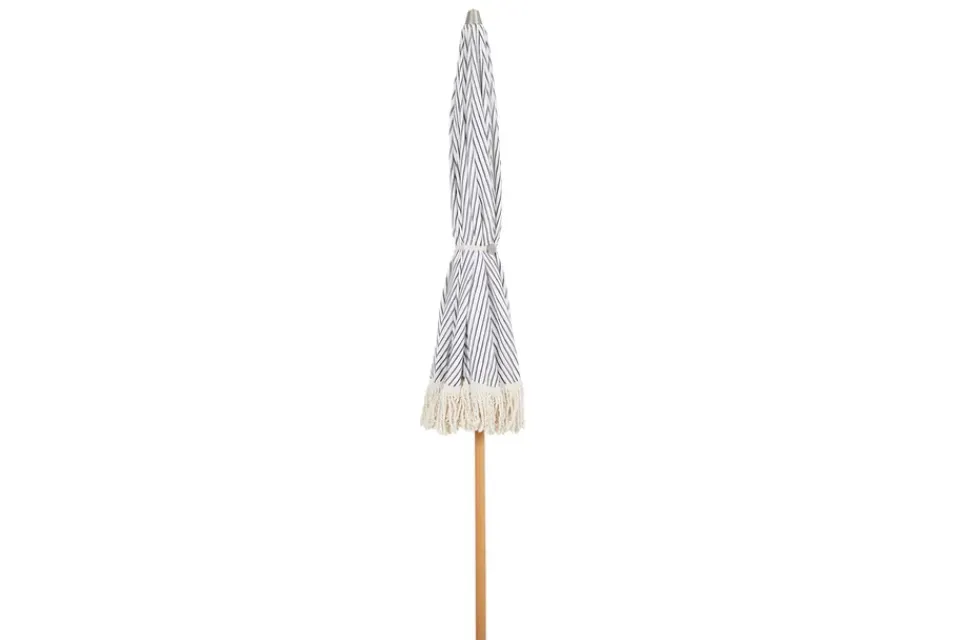 Brafab Sun Protection*Gatsby parasol, stripe, Ø256 cm Grey