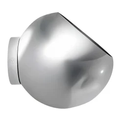 AYTM Garden Details & Accessories*Globe flower pot wall Ø21 cm, Silver Silver-coloured