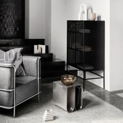 Kristina Dam Studio Display & Glass Cabinets*Grid cabinet, Beige