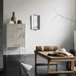 Kristina Dam Studio Display & Glass Cabinets*Grid cabinet, Black