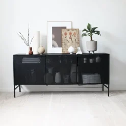 Kristina Dam Studio Dressers & Sideboards*Grid side table, Beige