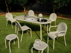 Tom Dixon Seating|Balcony Furniture*Groove chair, Putty Beige