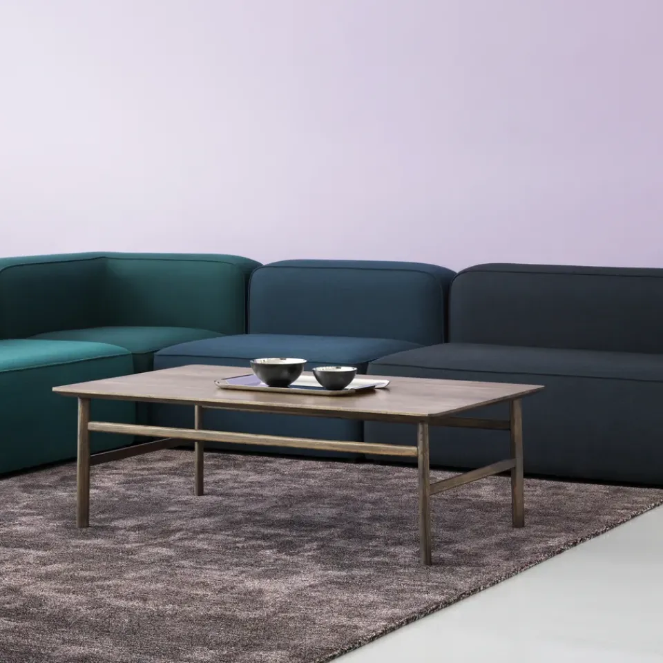 Normann Copenhagen Coffee Tables*Grow coffee table, Oak clear lacquer. large Beige