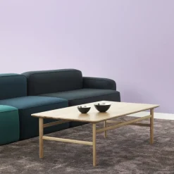 Normann Copenhagen Coffee Tables*Grow coffee table, Oak clear lacquer medium Beige
