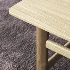 Normann Copenhagen Coffee Tables*Grow coffee table, Oak smoke stained, large Beige