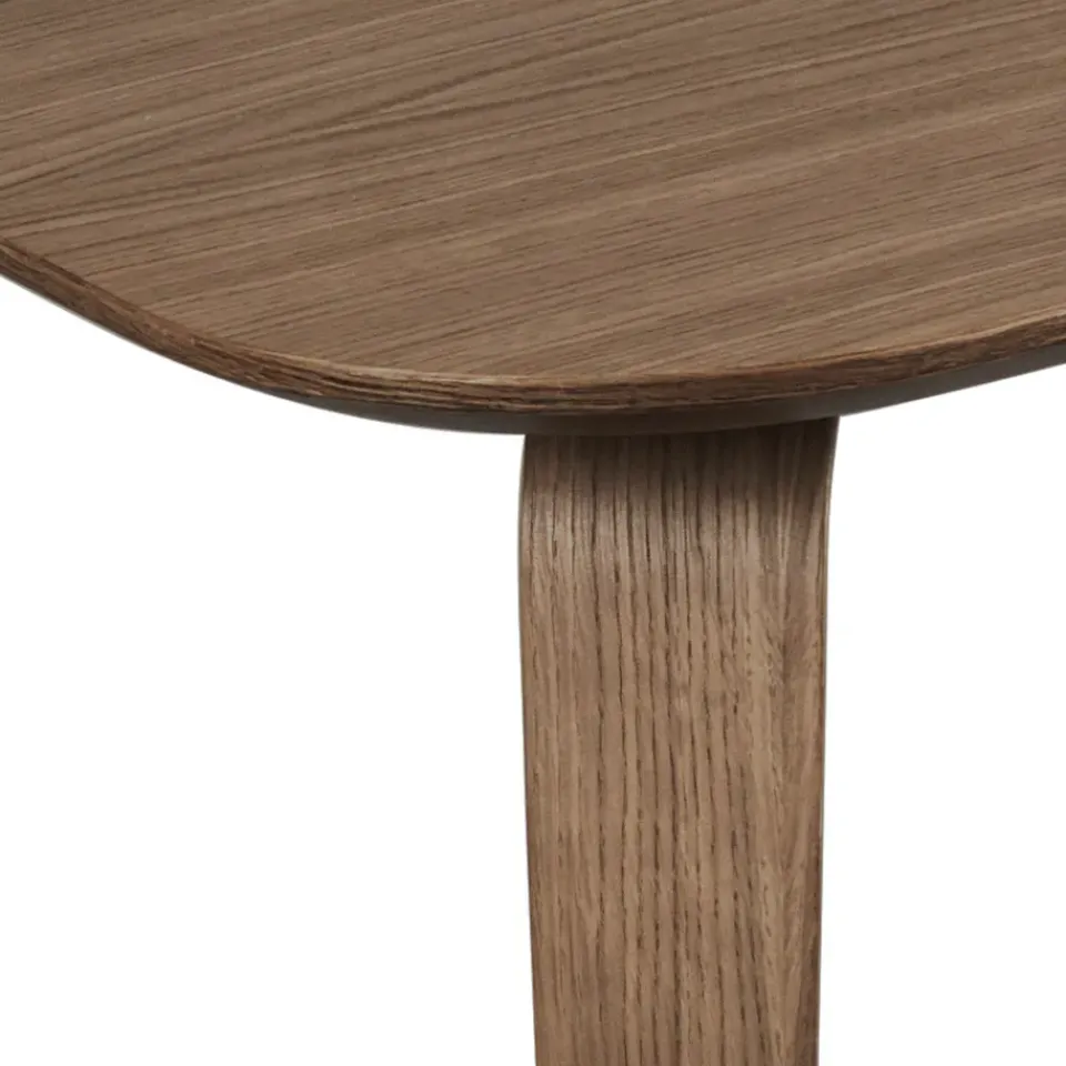 GUBI Dining Tables*rectangular dining table, Walnut Brown