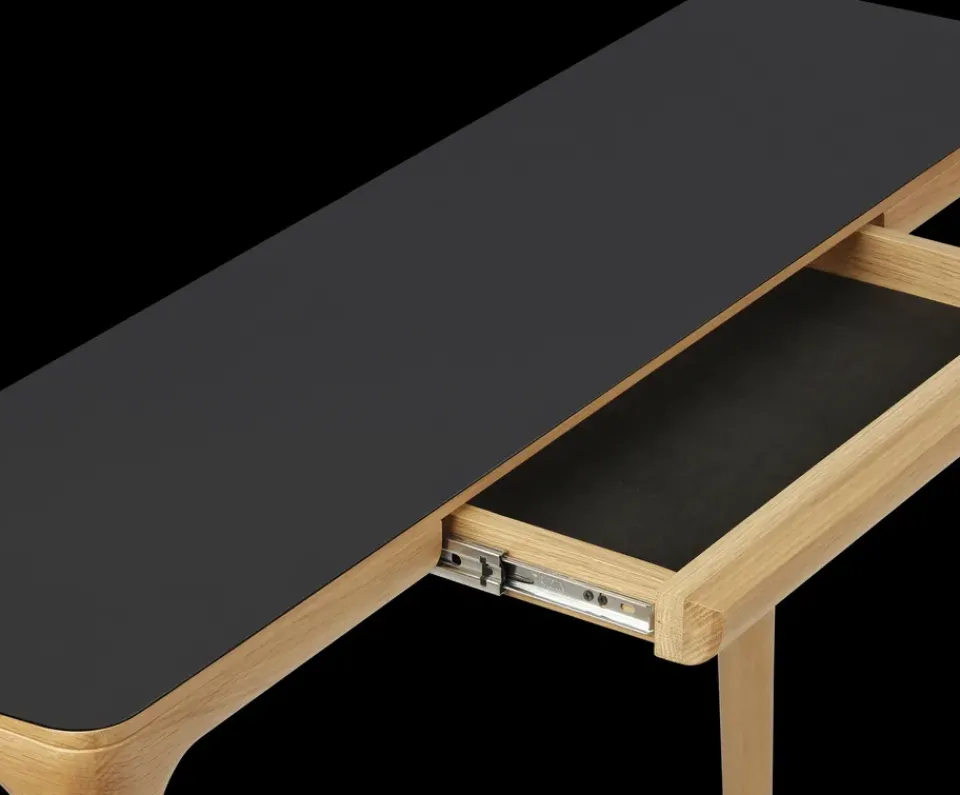 Umage Dressers & Sideboards*Heart'n'Soul console table 120 cm, Oak-obsidian black BlackBeige