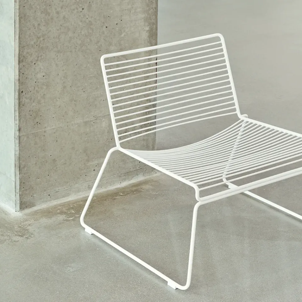 HAY Outdoor Lounge Furniture*Hee lounge chair, Rust Red
