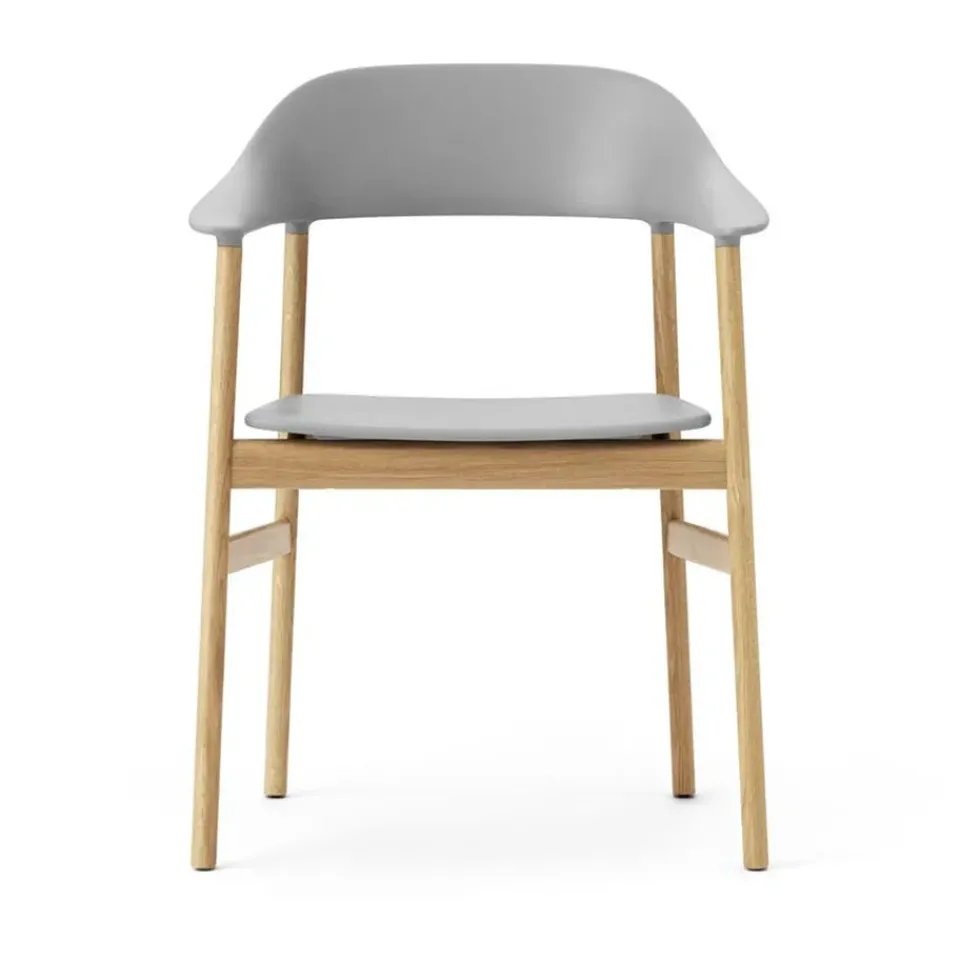Normann Copenhagen Chairs*Herit armchair oak, Grey