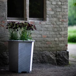 Byarums bruk Balcony Furniture*Hexagon plant pot, , no.1 Black