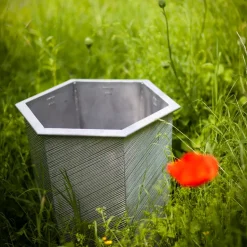 Byarums bruk Balcony Furniture*Hexagon plant pot, , no.1 Black