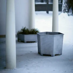 Byarums bruk Balcony Furniture*Hexagon plant pot, , no.3 Black