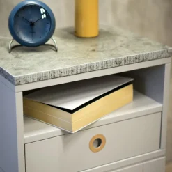 Mavis Bedside Tables*Höllviken high leg bedside table, light gray Grey