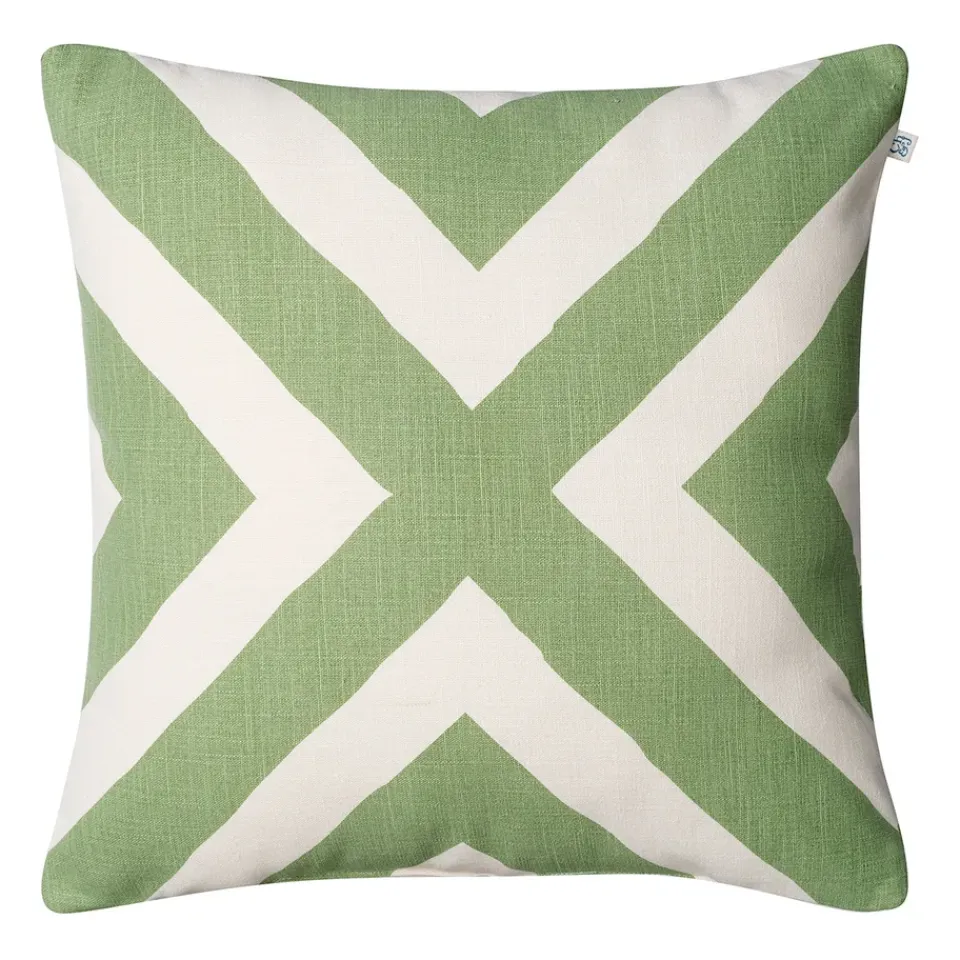 Chhatwal & Jonsson Garden Details & Accessories*Impal Outdoor cushion, Sage/off white. 50 cm Green