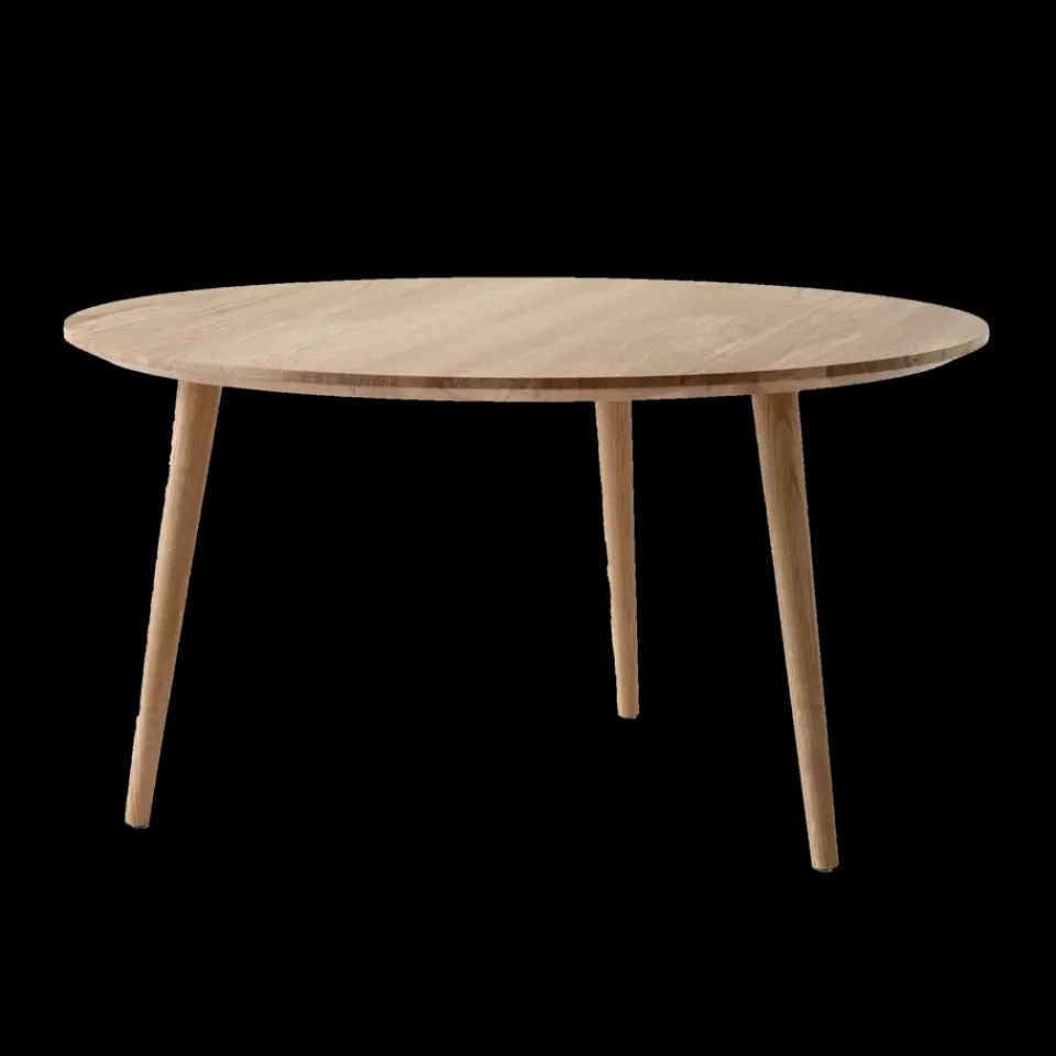 &Tradition Coffee Tables*In Between coffee table SK15 Ø90 cm, Oiled oak Beige