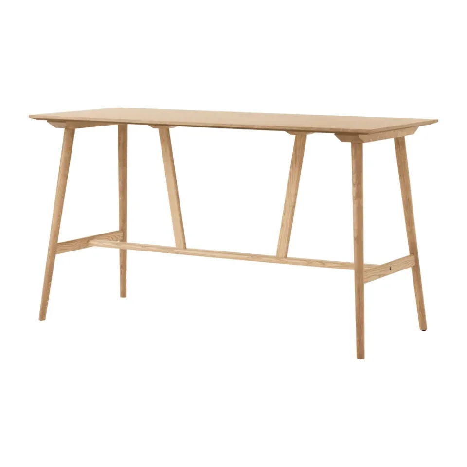 &Tradition Bar Tables*In Between SK28 Bar Table 190x80x105 cm, Lacquered oak Beige