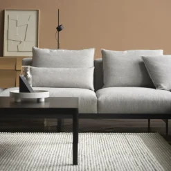 Muuto Sofas*In Situ modul sofa 2-seat configuration 3, Clay 12-Black Grey