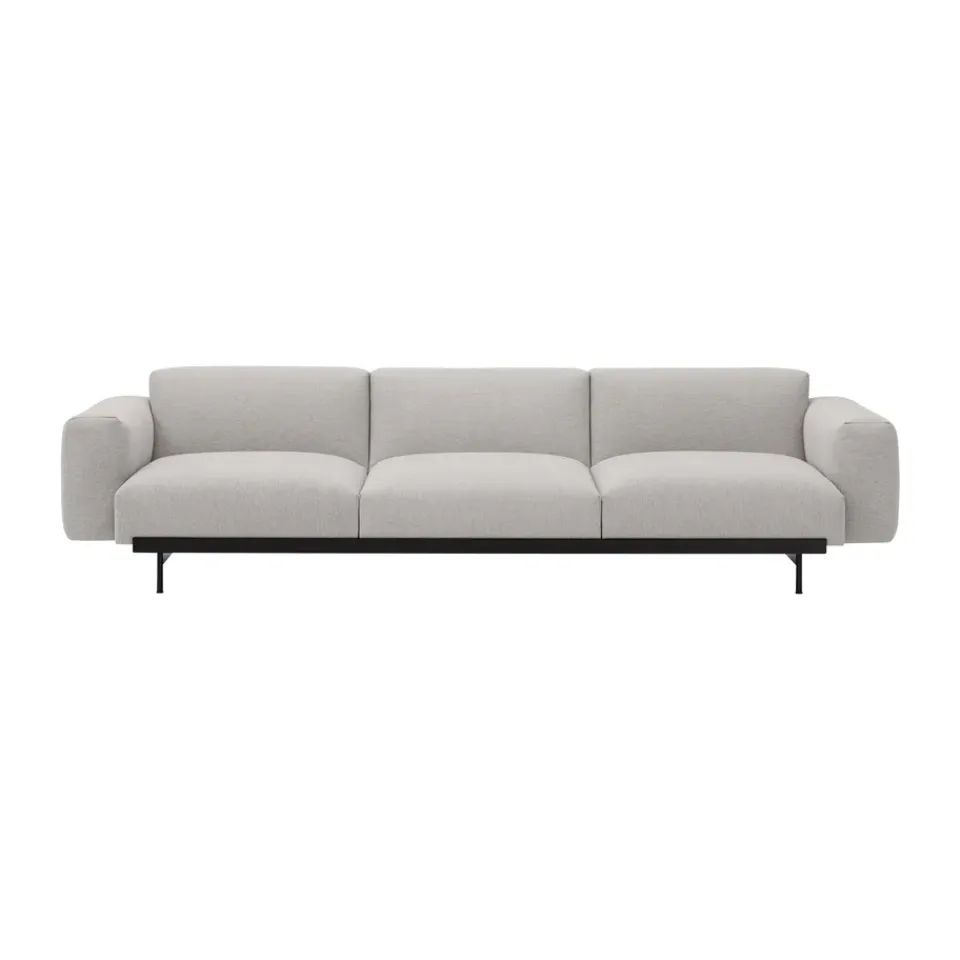 Muuto Sofas*In Situ modul sofa 3-seat configuration 1, Clay 12-Black Grey