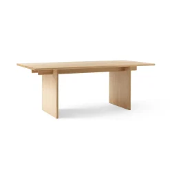 &Tradition Dining Tables*Ita OS1 dining table with cable management 95x200 cm, Oak Brown