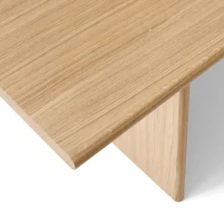 &Tradition Dining Tables*Ita OS1 dining table 95x200 cm, Oak Brown