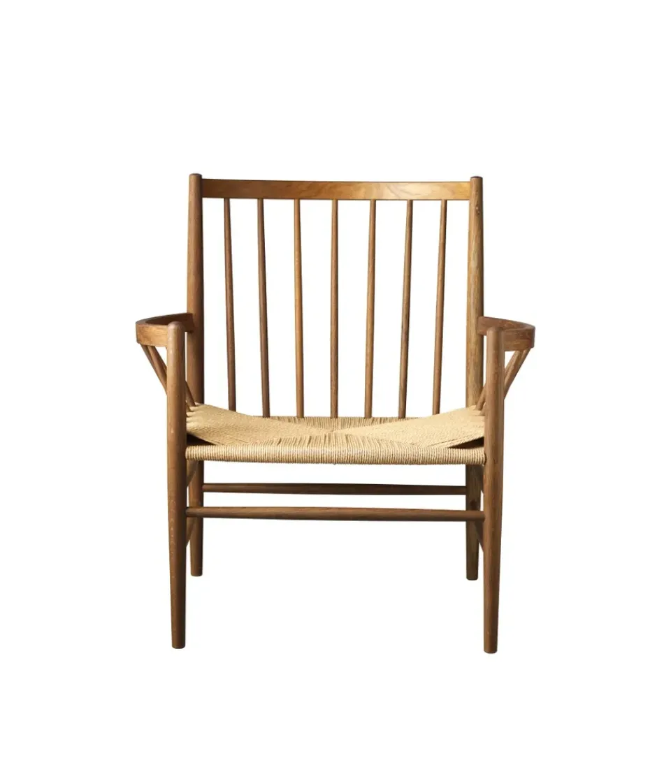 FDB Møbler Armchairs & Footstools*J82 armchair, Smoked oak oiled-nature Brown