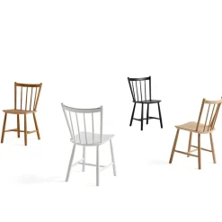 HAY Chairs*J41 chair, lacquered beech Black